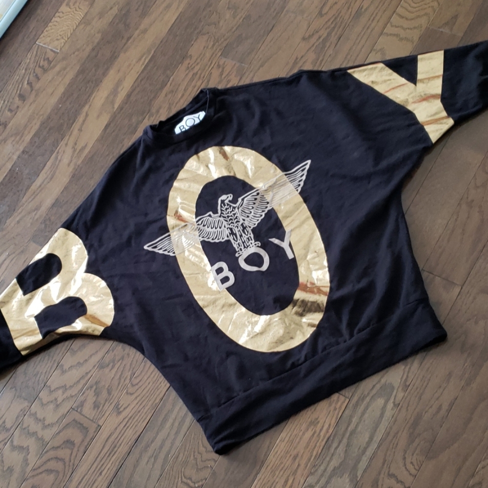 COPY - Boy London Gold swoosh sweatshirt Unisex